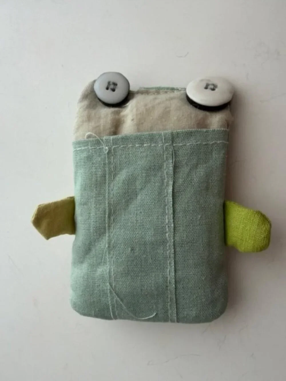 Fun Frog Pocket for You or Your Daughter to Carry Keys or a Credit Card or Phone
